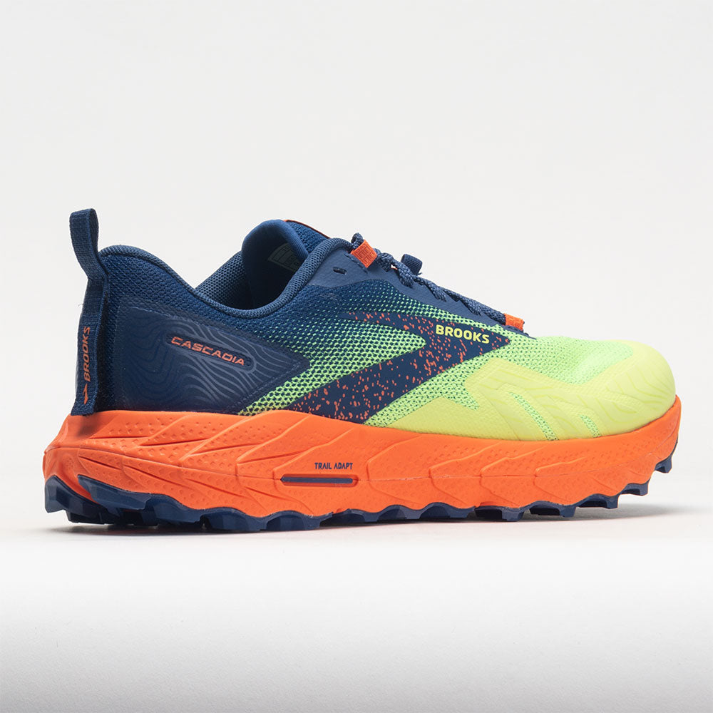 Brooks Cascadia 17 Men's  Sharp Green/Navy/Firecracker