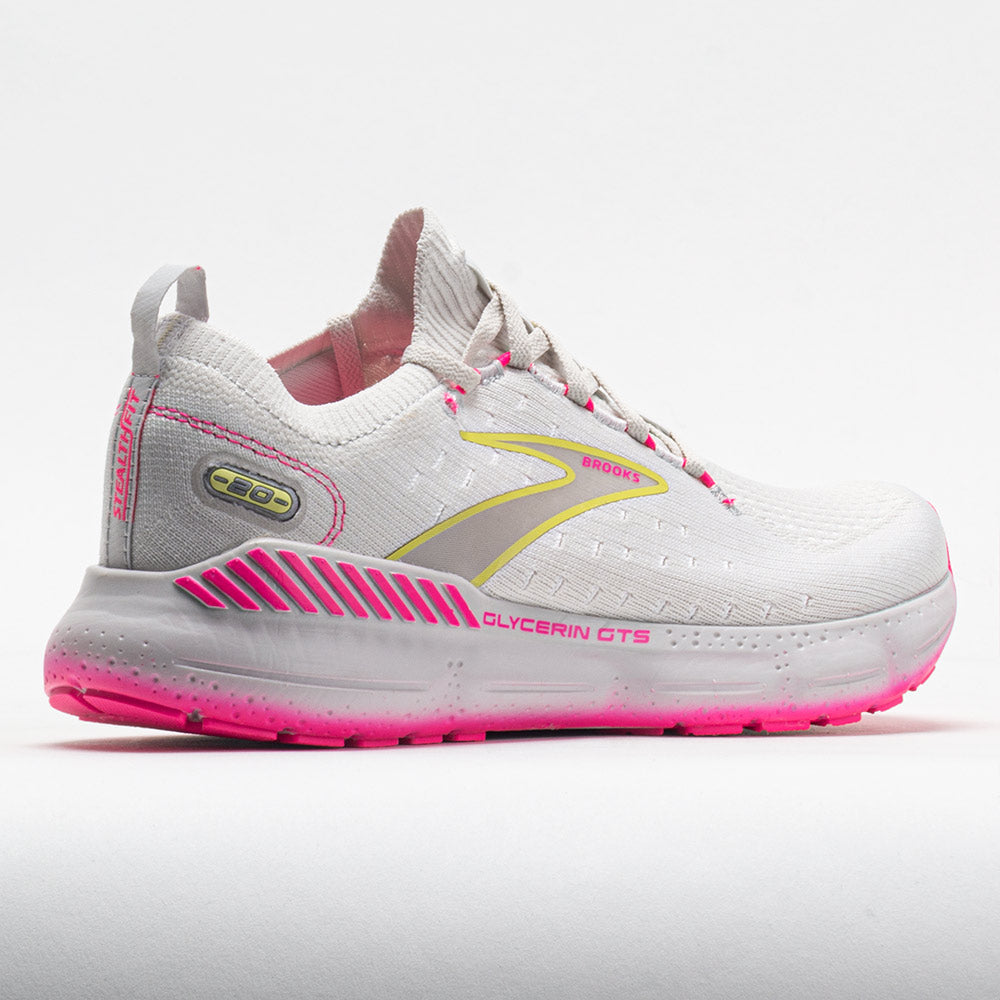 Brooks Glycerin StealthFit GTS 20 Women's  Grey/Yellow/Pink